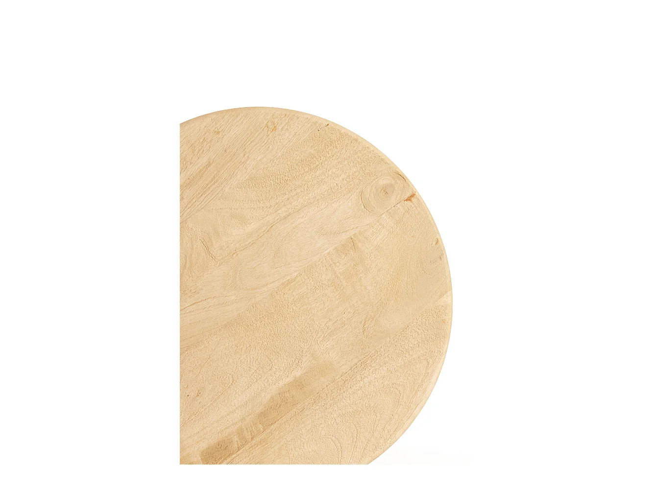 Table d'appoint MIRTO - Ø40x50cm - Marron