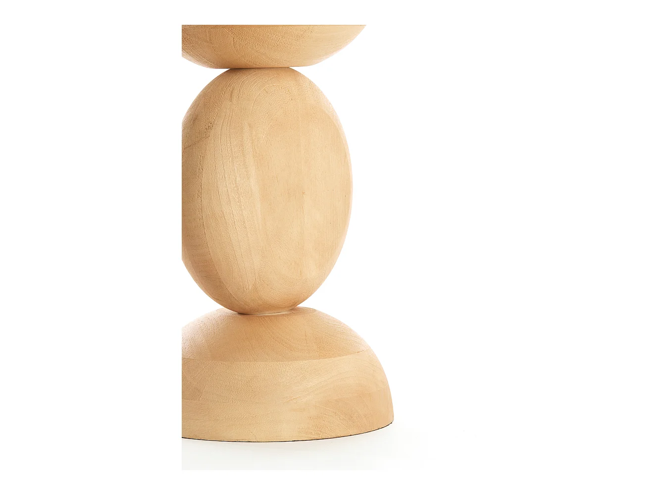 Table d'appoint MIRTO - Ø40x50cm - Marron