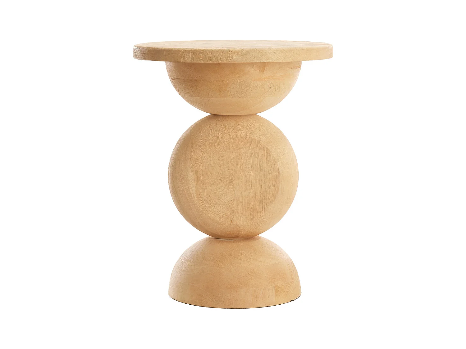 Table d'appoint MIRTO - Ø40x50cm - Marron