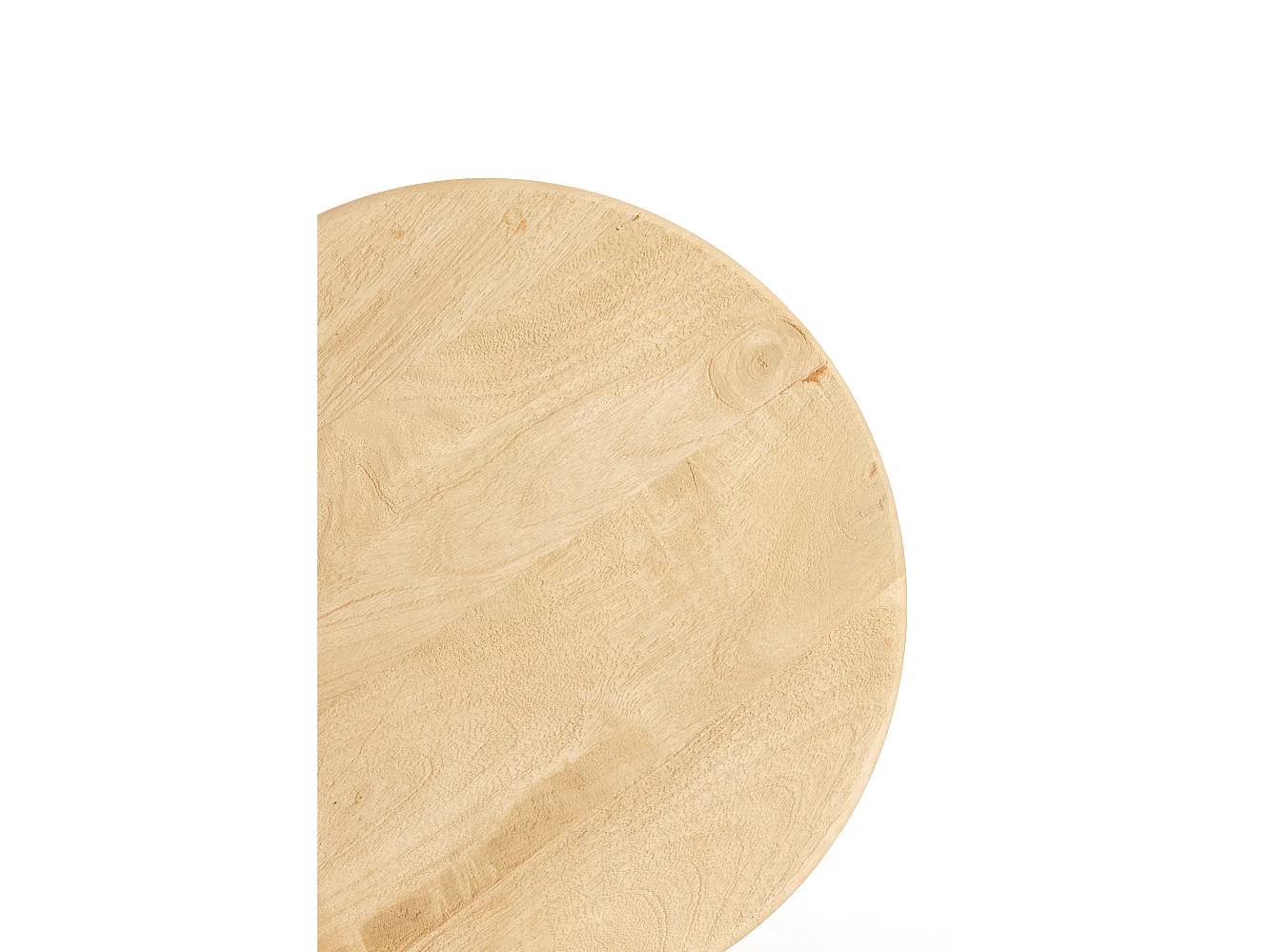 Beistelltisch MIRTO - Ø40x50cm - Braun