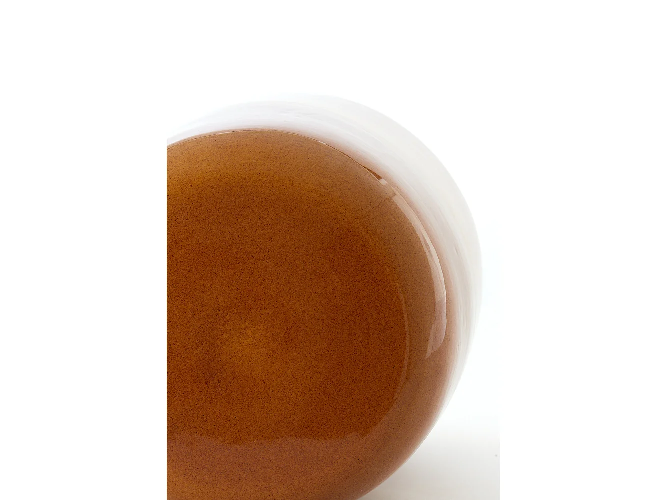 Table d'appoint FRANCA - Ø30,5x26cm - Jaune