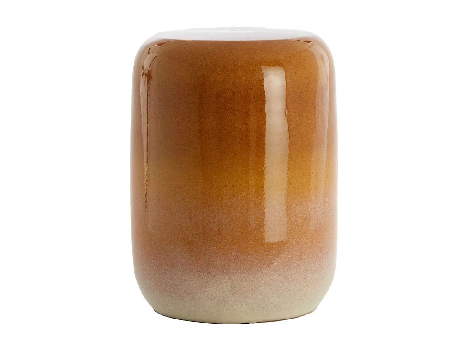 Table d'appoint FRANCA - Ø30,5x26cm - Jaune