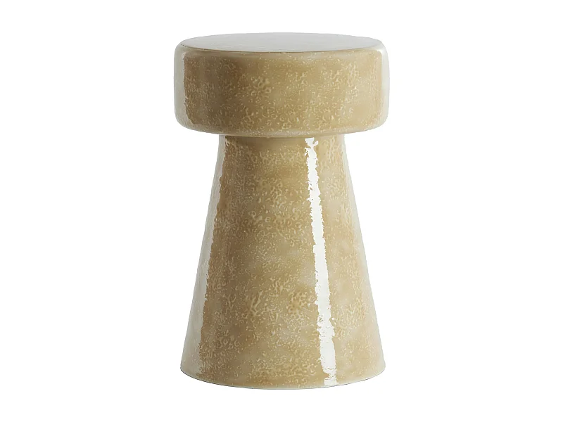 Table d'appoint DAKWA - Ø29x47cm - Marron