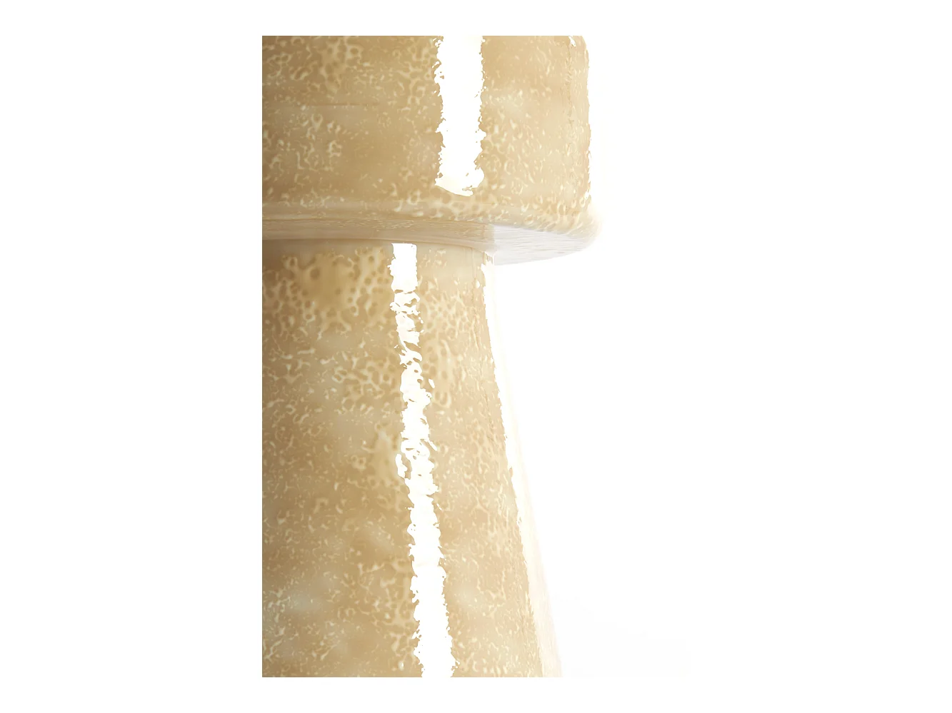 Table d'appoint DAKWA - Ø29x47cm - Marron