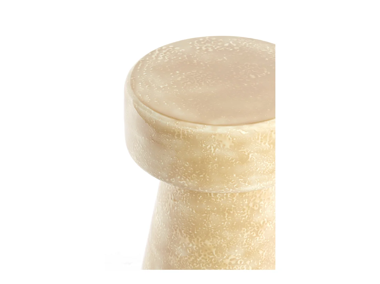 Table d'appoint DAKWA - Ø29x47cm - Marron