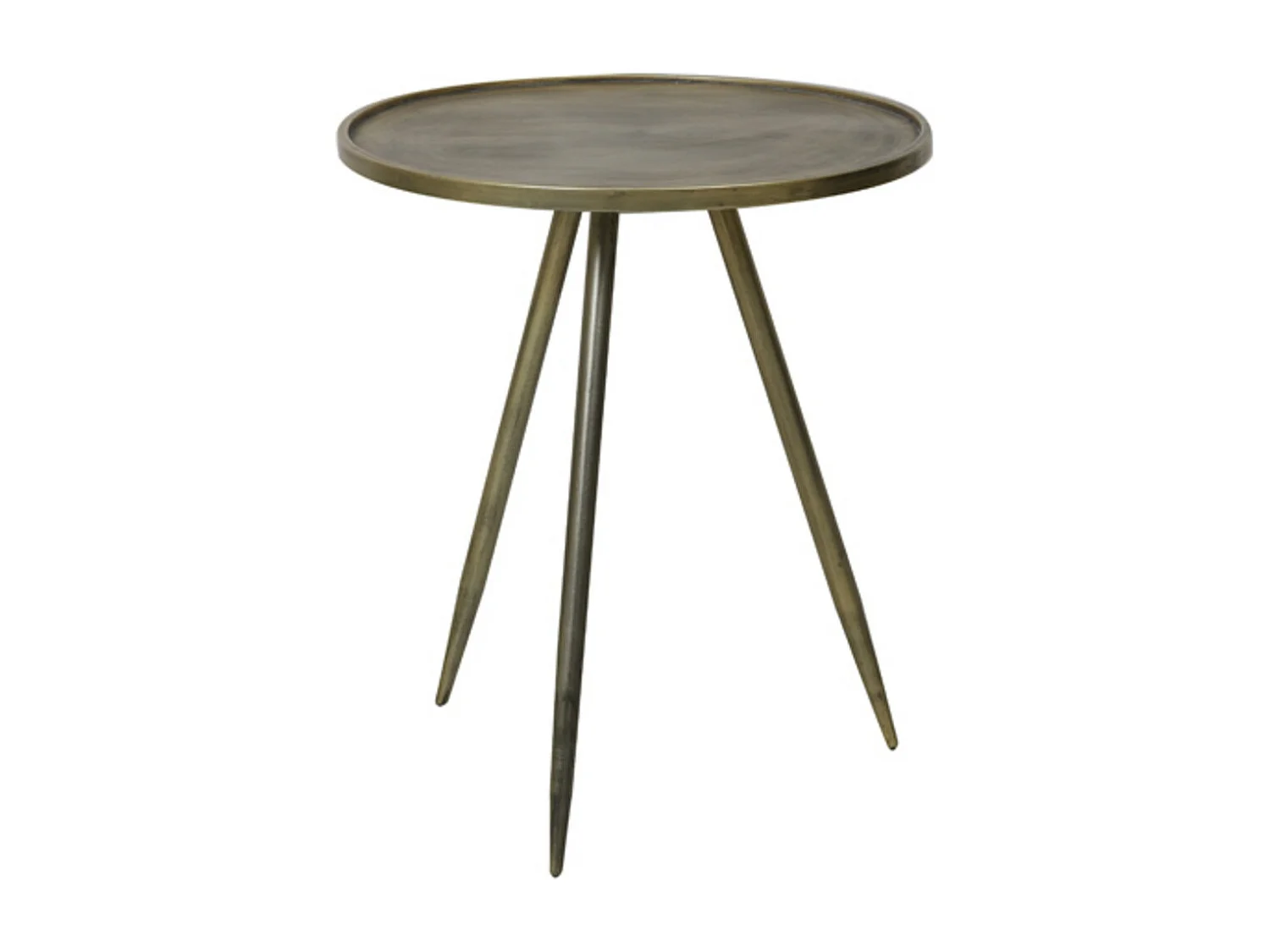 Table d'appoint ENVIRA - Ø51x60cm - Or