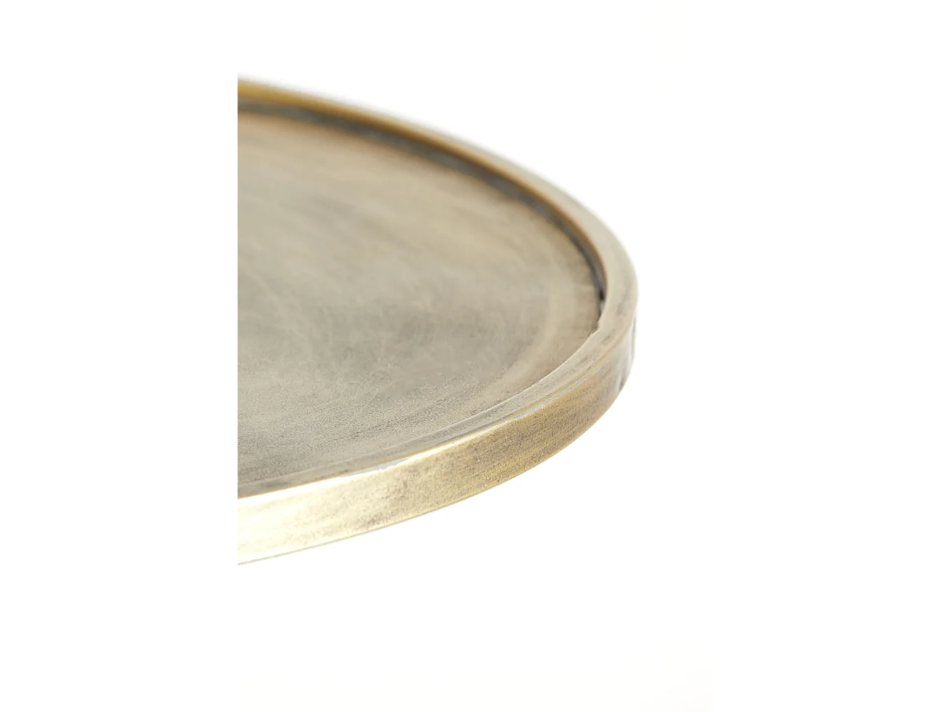 Table d'appoint ENVIRA - Ø51x60cm - Or