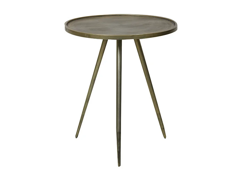 Table d'appoint ENVIRA - Ø51x60cm - Or