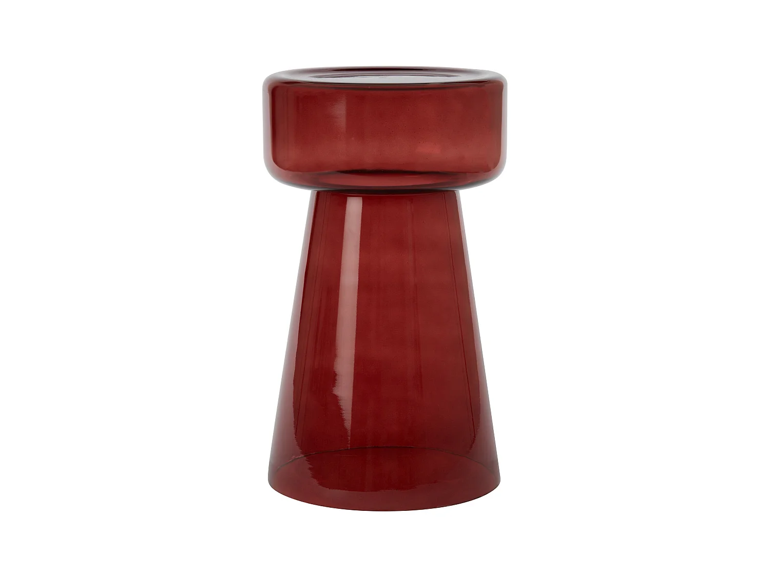 Table d'appoint DAKWA - Ø30x50cm - Rouge