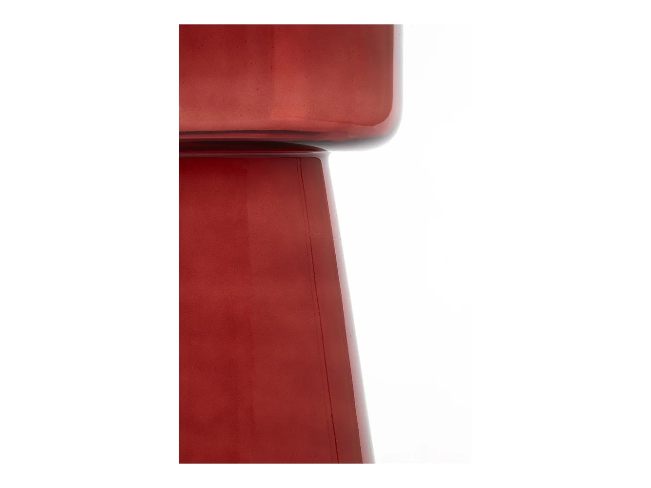 Beistelltisch DAKWA - Ø30x50cm - Rot