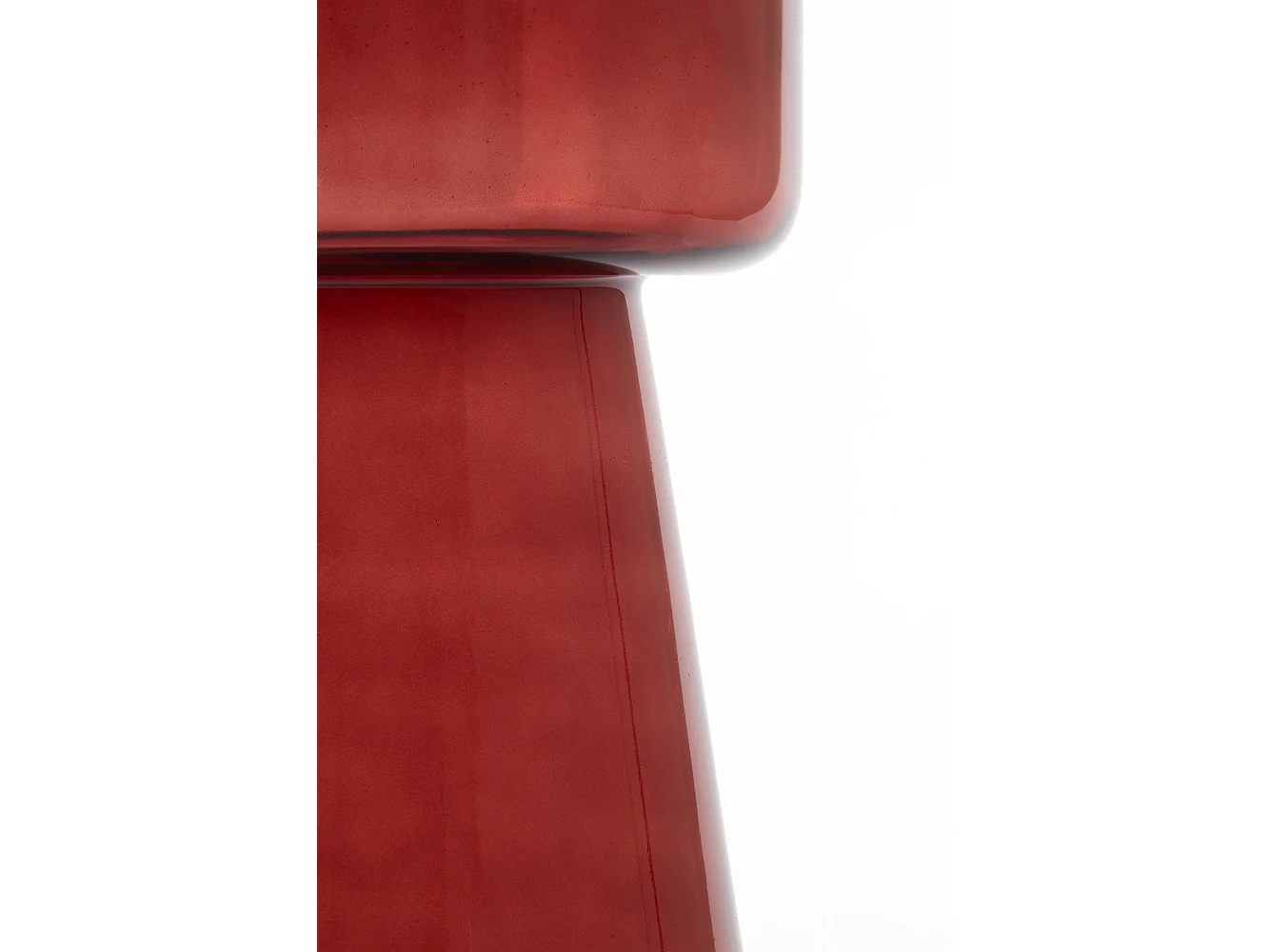 Mesa auxiliar DAKWA - Ø30x50cm - Roja