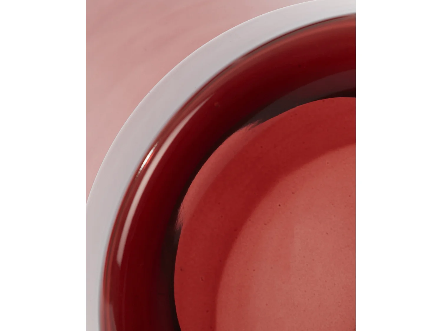 Mesa auxiliar DAKWA - Ø30x50cm - Roja