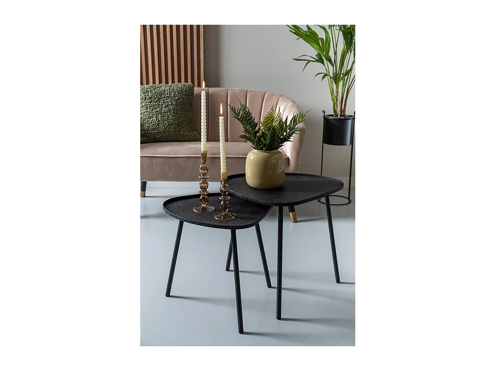 Table d'appoint Boaz - Noir