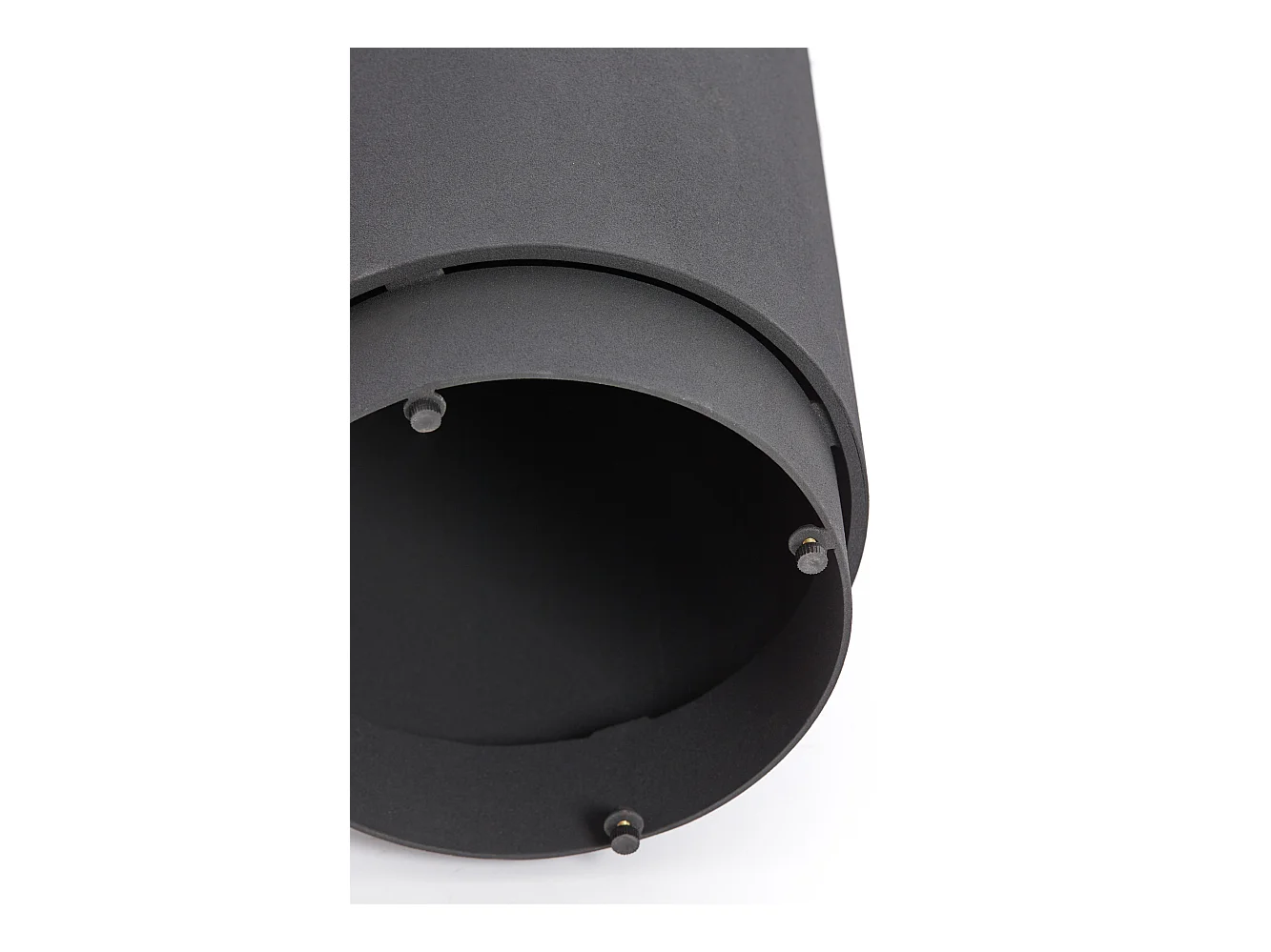 Colonne ALARIOS - Ø30x60cm - Noir