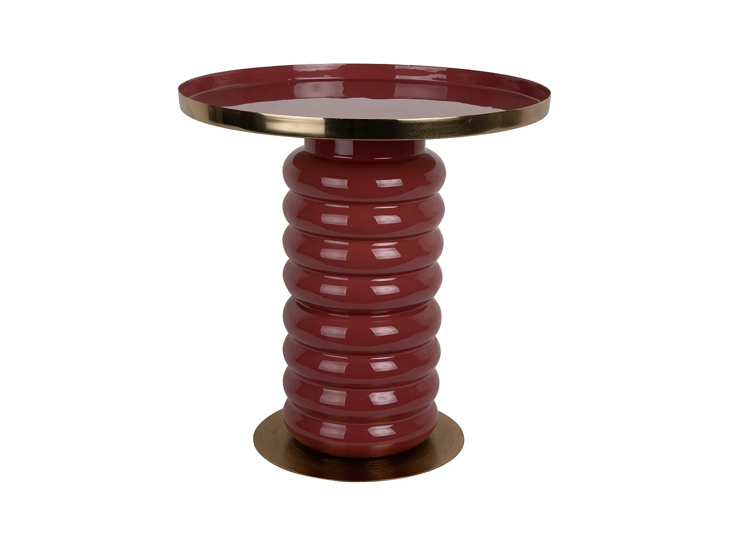Table d'appoint Ruby - Ocre rouge