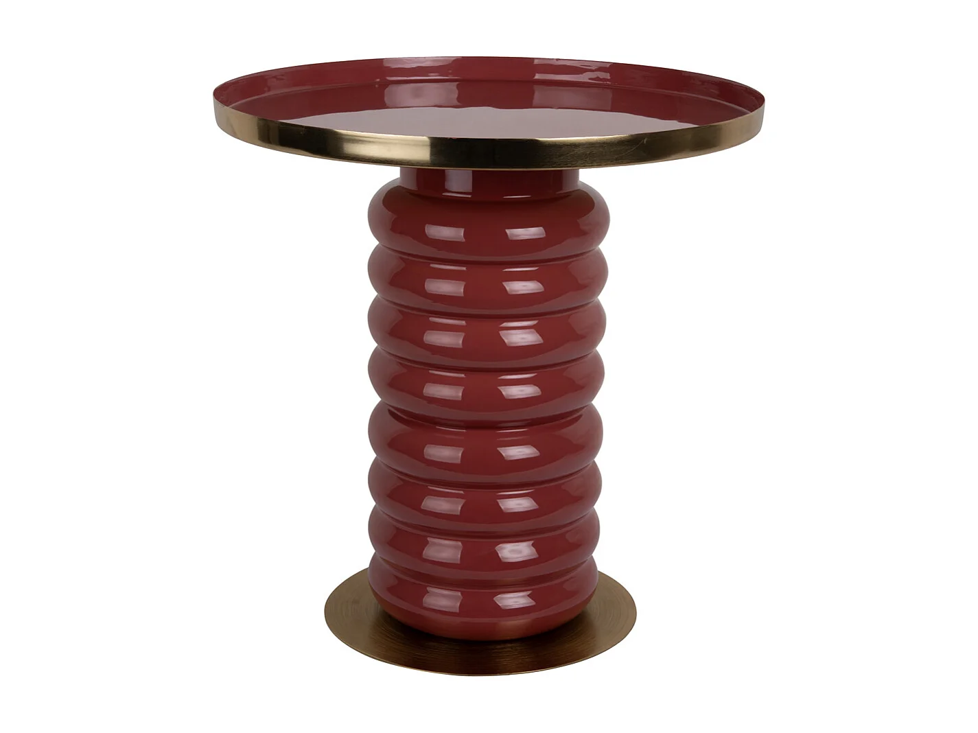 Table d'appoint Ruby - Ocre rouge