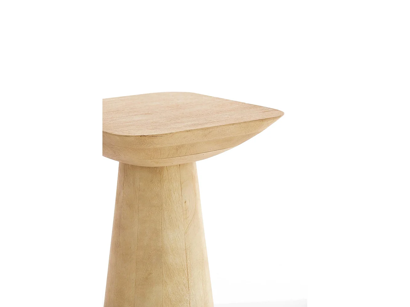 Beistelltisch DEGO - Ø33x53cm - Braun