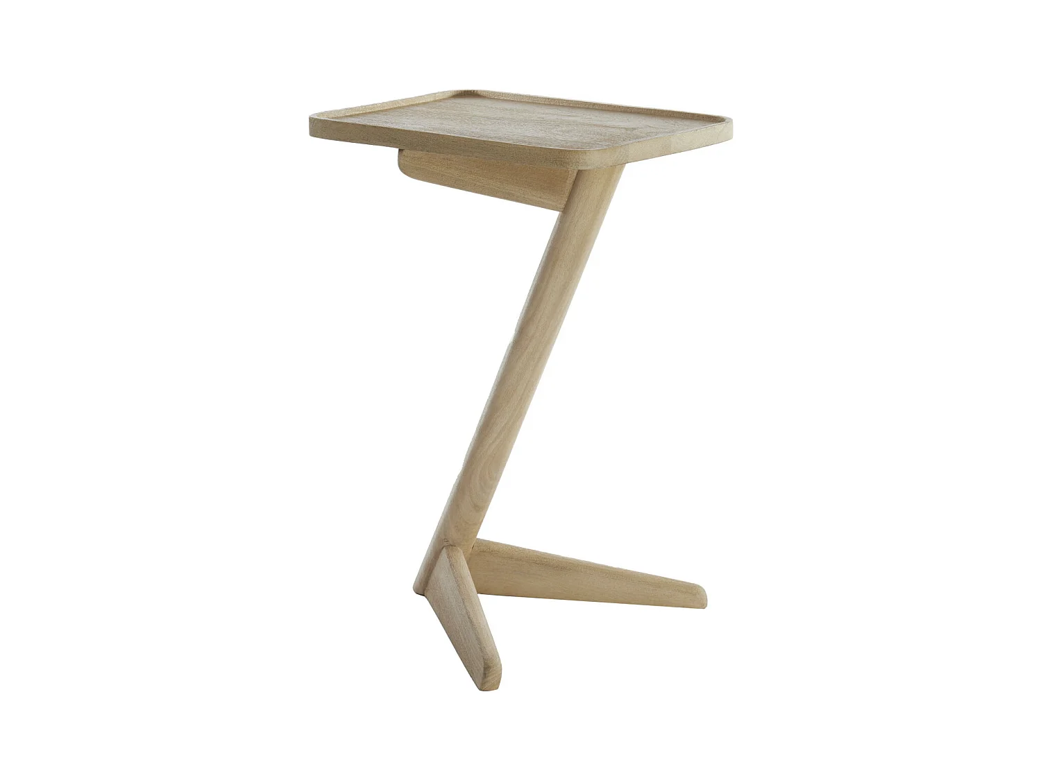 Bijzettafel QIANO - 45x42x63cm - Bruin