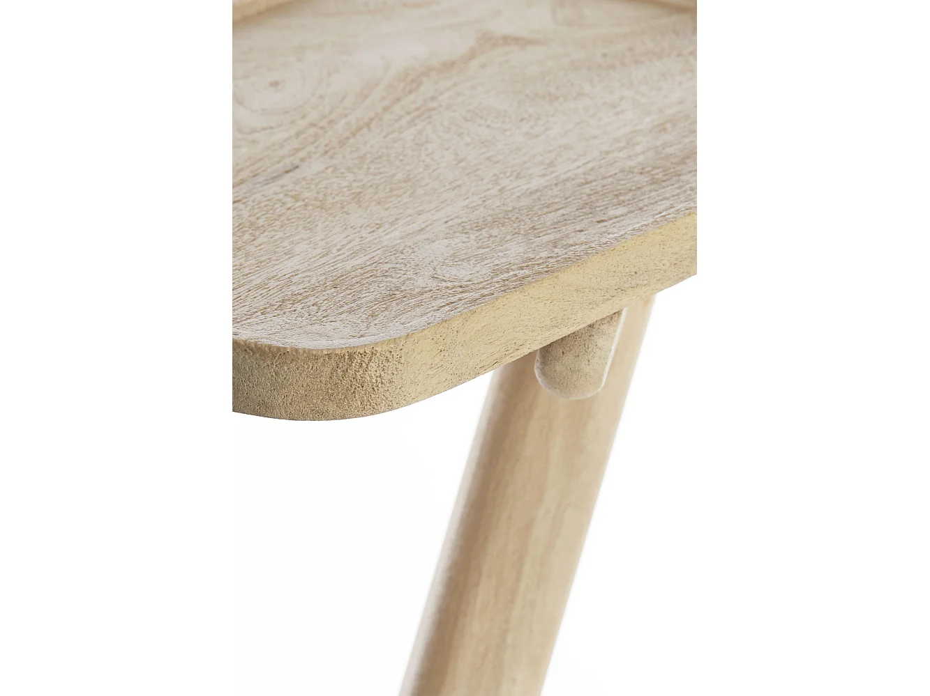 Bijzettafel QIANO - 45x42x63cm - Bruin