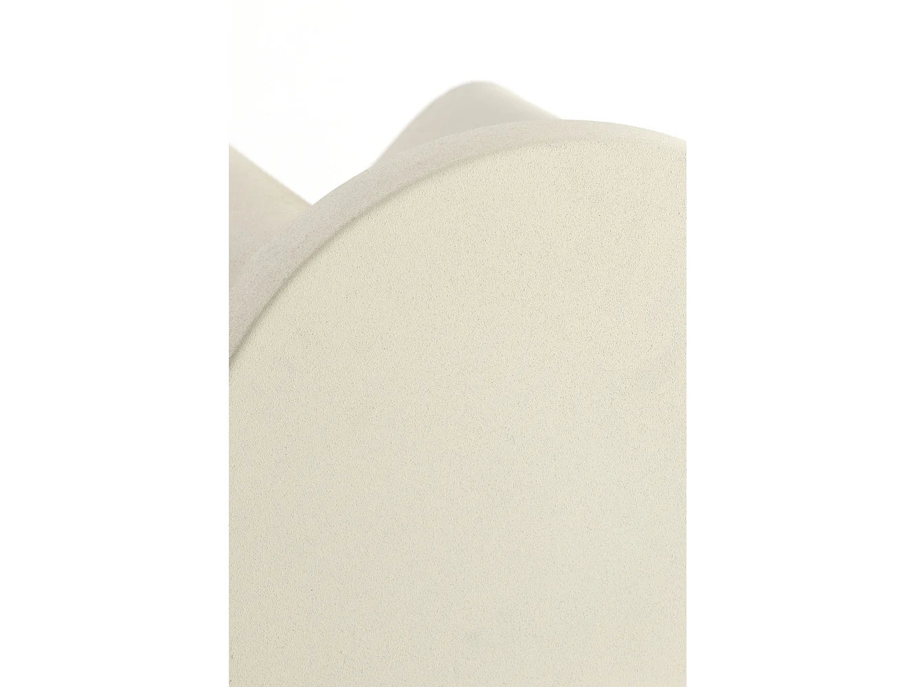 Table d'appoint MIKADO - Ø36x42cm - Blanc