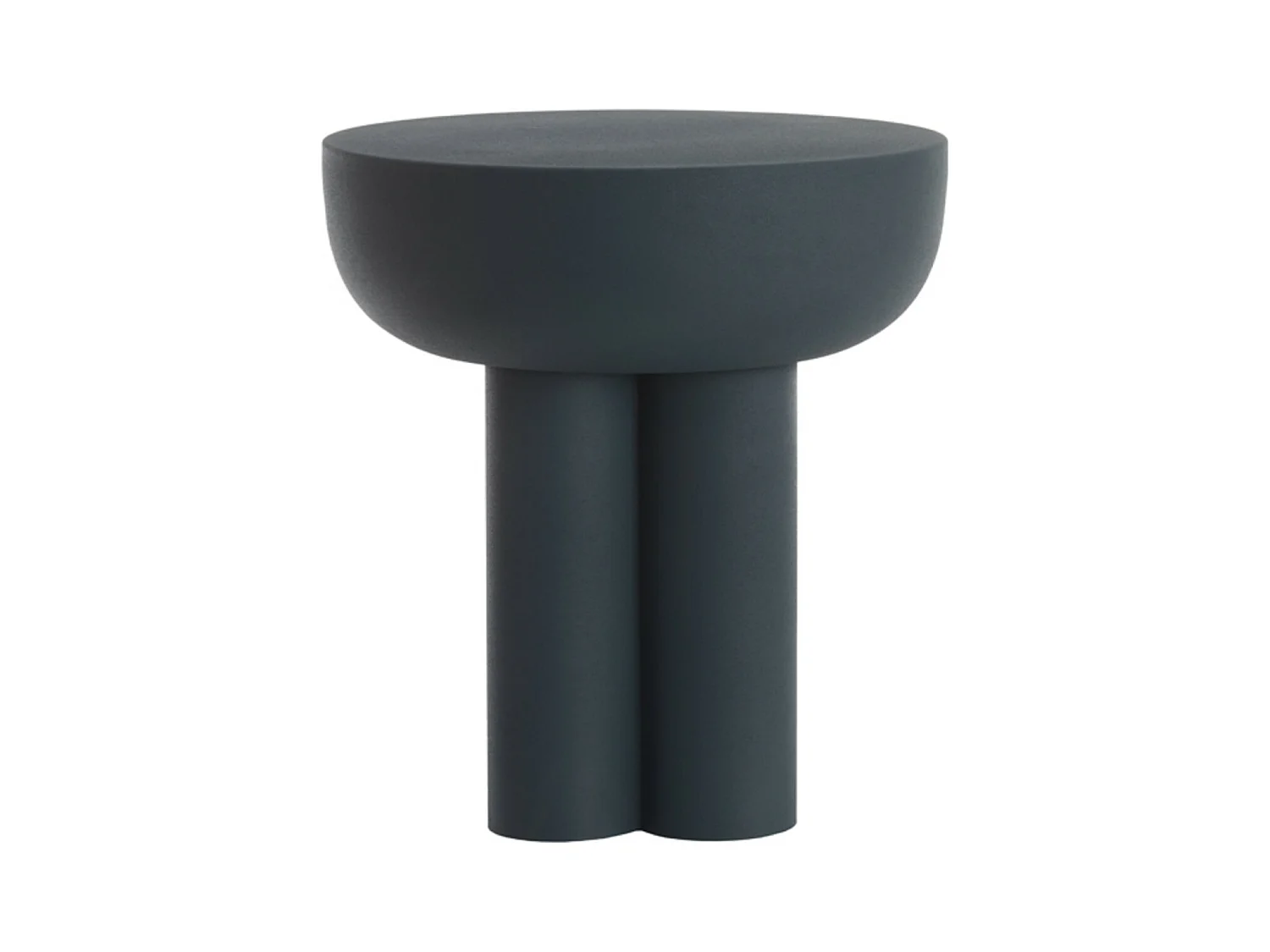 Table d'appoint MIKOLA - Ø46x50cm - Bleu