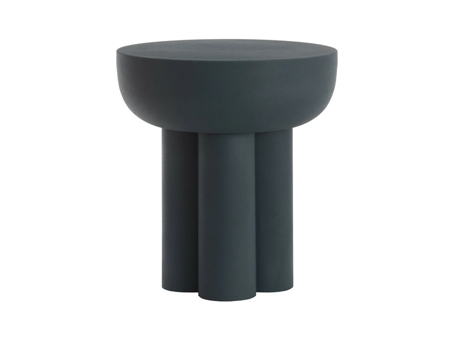 Table d'appoint MIKOLA - Ø46x50cm - Bleu