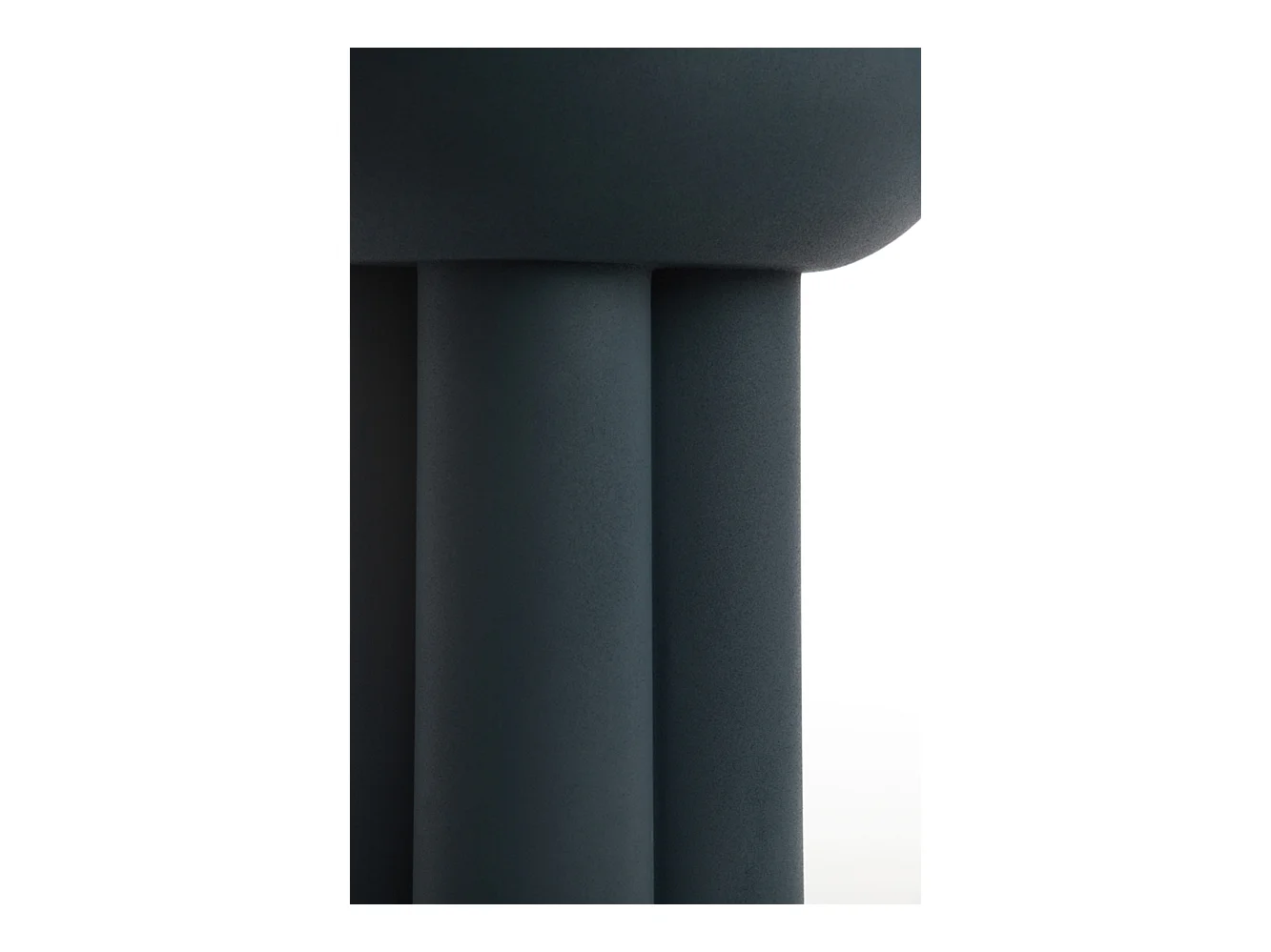 Table d'appoint MIKOLA - Ø46x50cm - Bleu