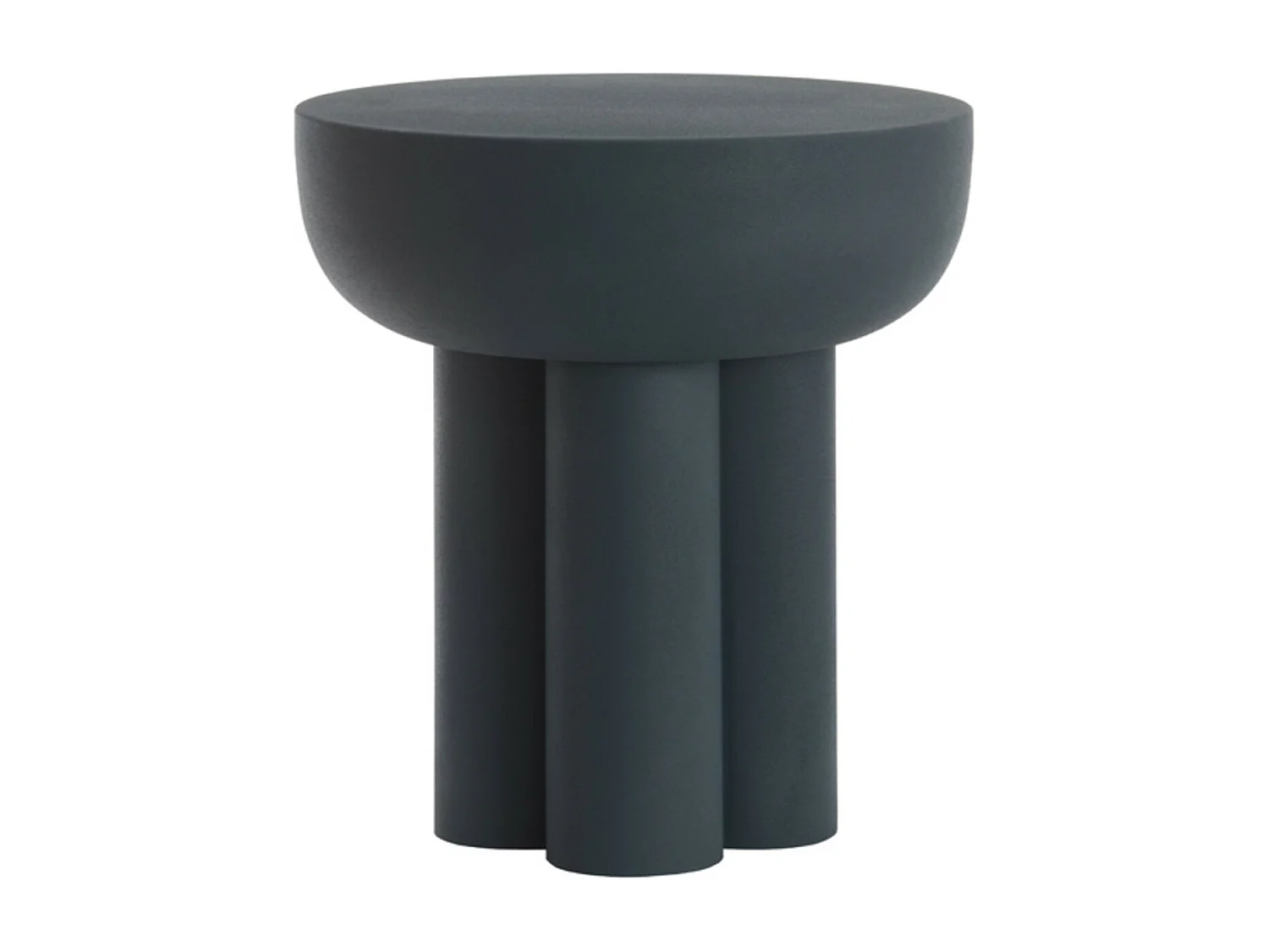 Table d'appoint MIKOLA - Ø46x50cm - Bleu