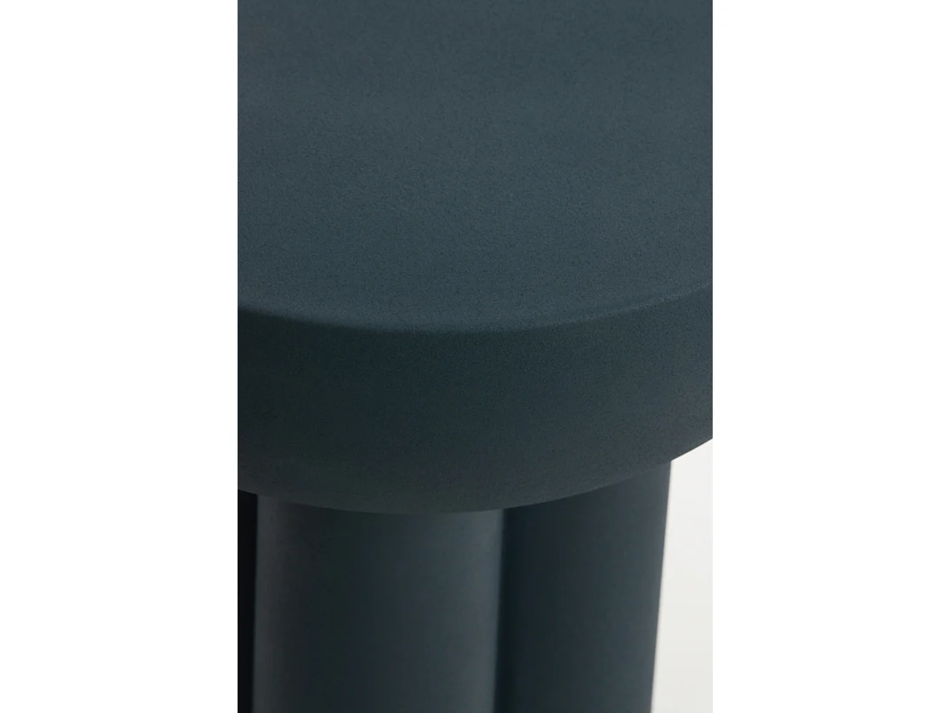 Table d'appoint MIKOLA - Ø46x50cm - Bleu