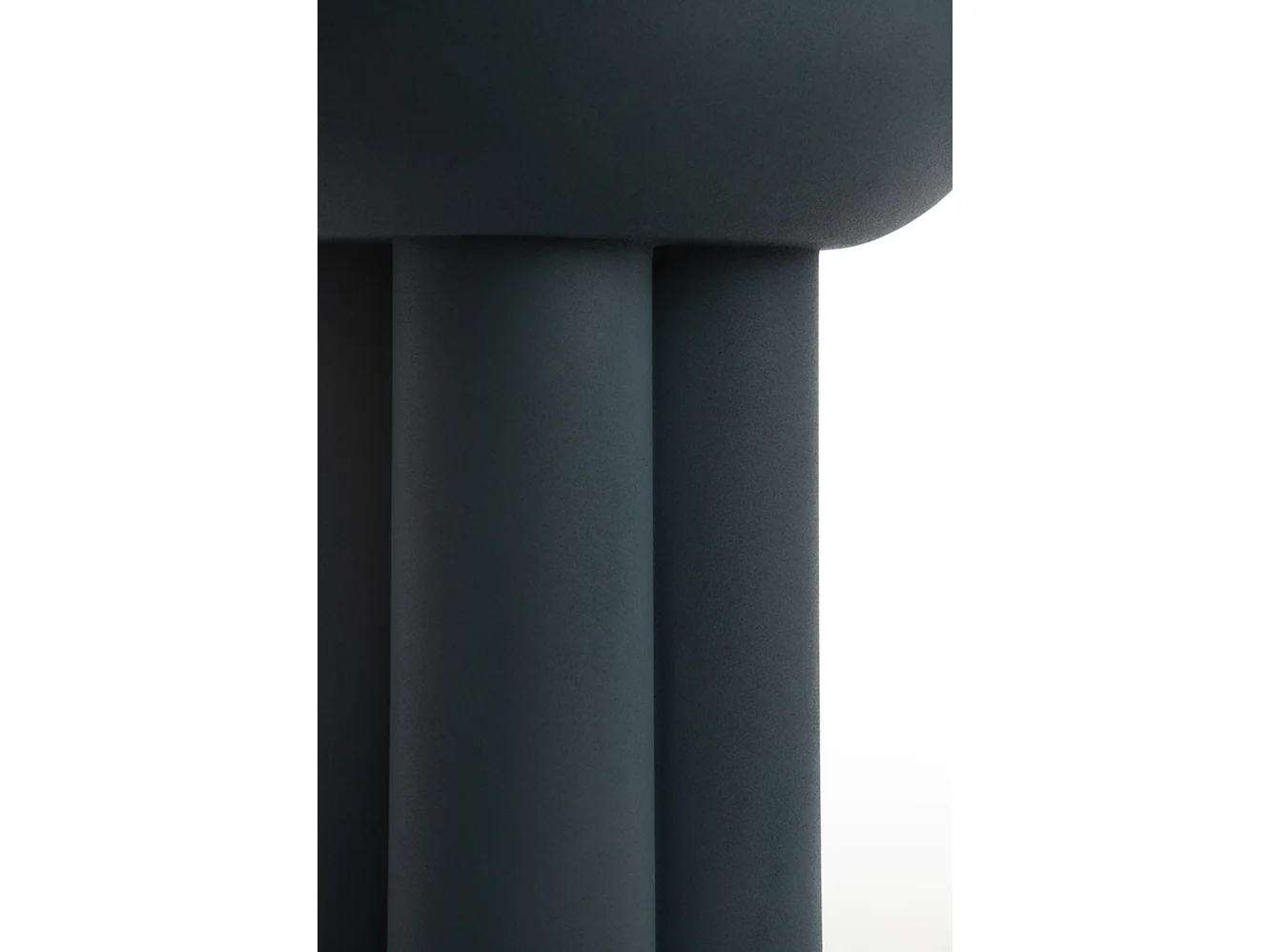 Table d'appoint MIKOLA - Ø46x50cm - Bleu