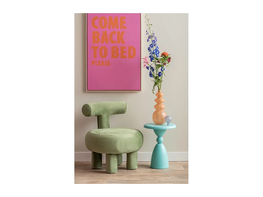 Table d'appoint Folly Outdoor - Bleu turquoise