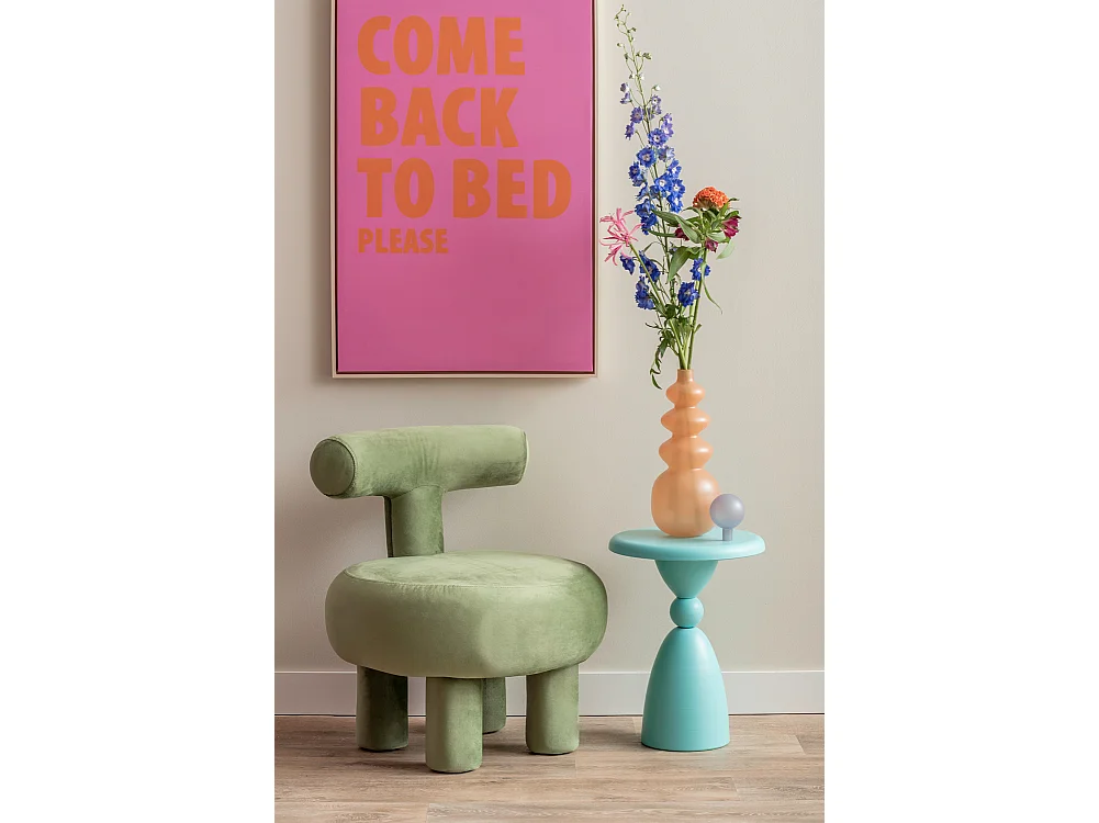 Table d'appoint Folly Outdoor - Bleu turquoise