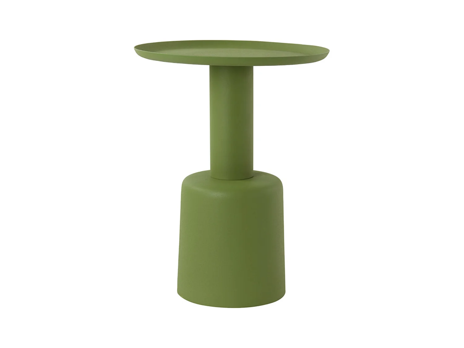 Table d'appoint MILAKI - Ø39x52cm - Vert