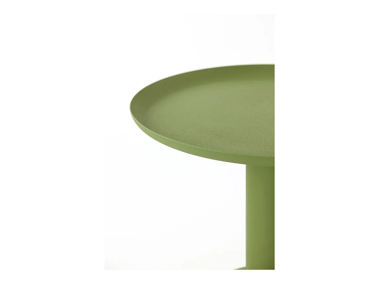 Table d'appoint MILAKI - Ø39x52cm - Vert