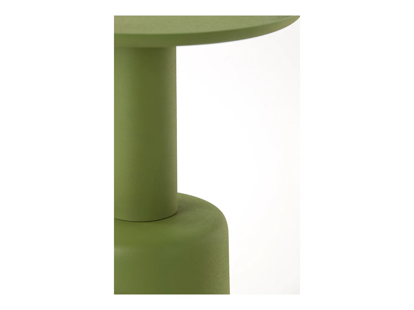 Table d'appoint MILAKI - Ø39x52cm - Vert