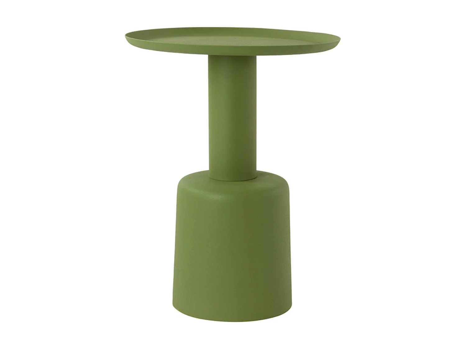 Table d'appoint MILAKI - Ø39x52cm - Vert
