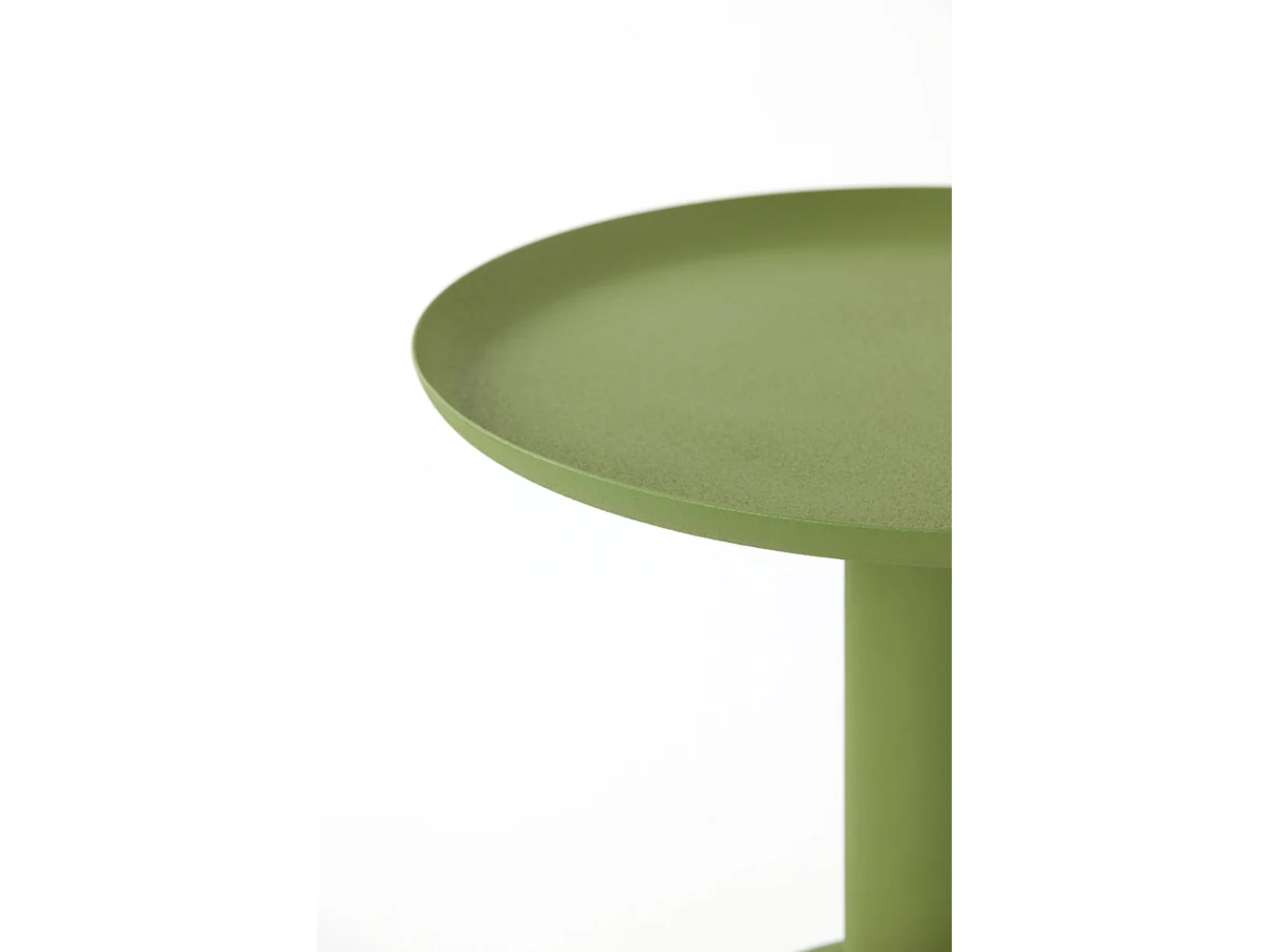 Table d'appoint MILAKI - Ø39x52cm - Vert