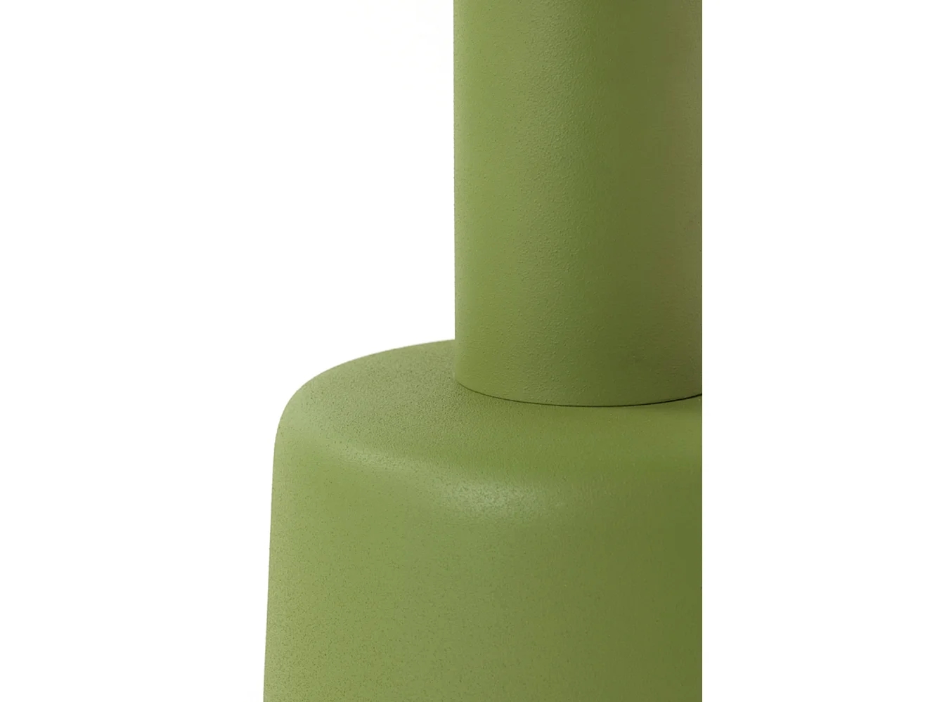 Table d'appoint MILAKI - Ø39x52cm - Vert