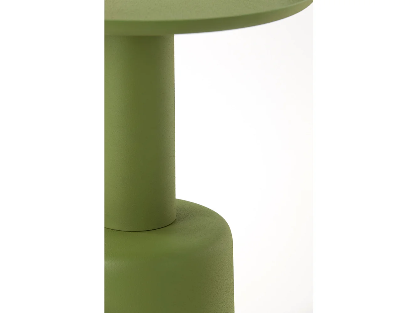 Table d'appoint MILAKI - Ø39x52cm - Vert