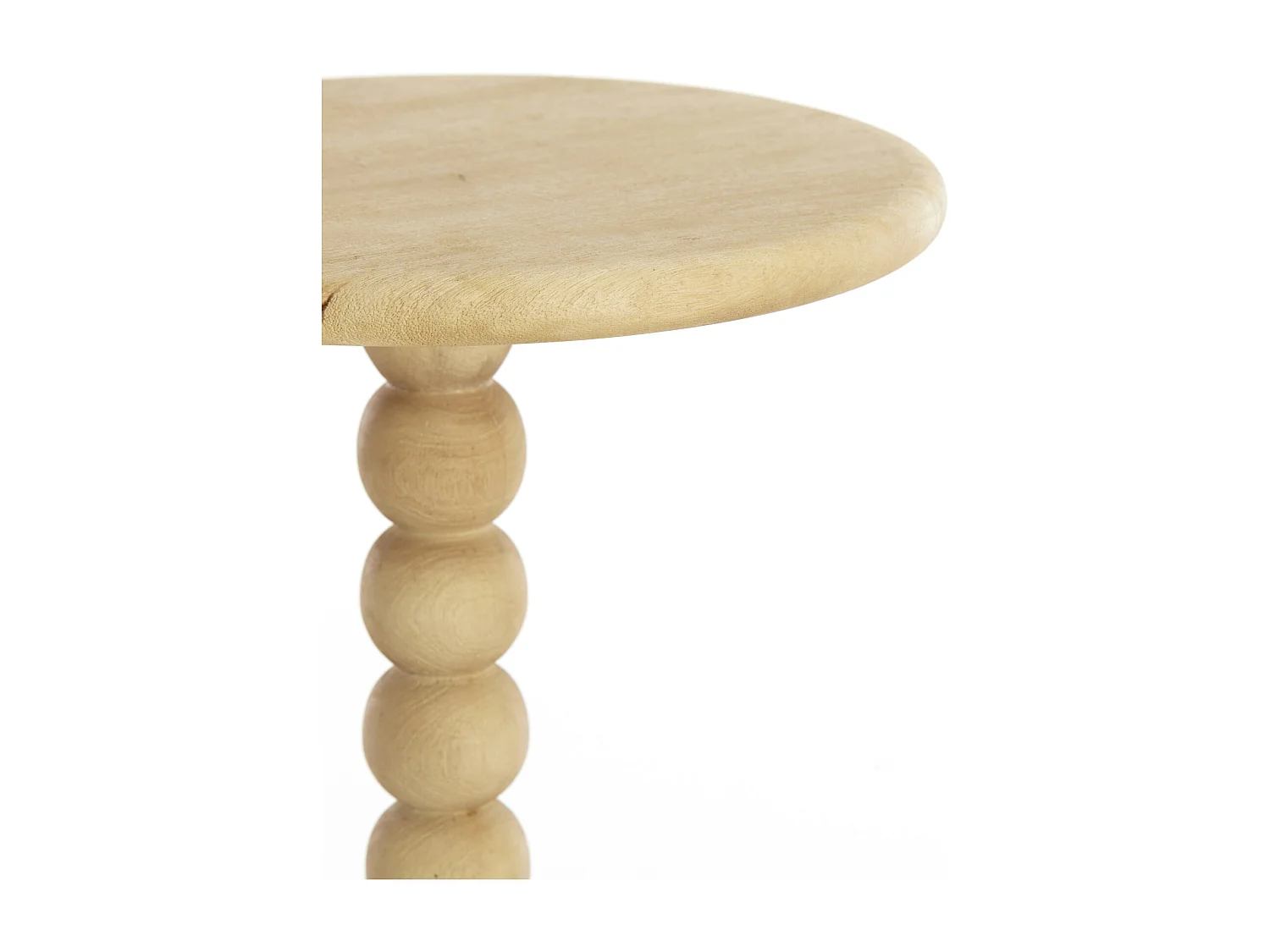 Beistelltisch VEGLIO - Ø35x54cm - Braun