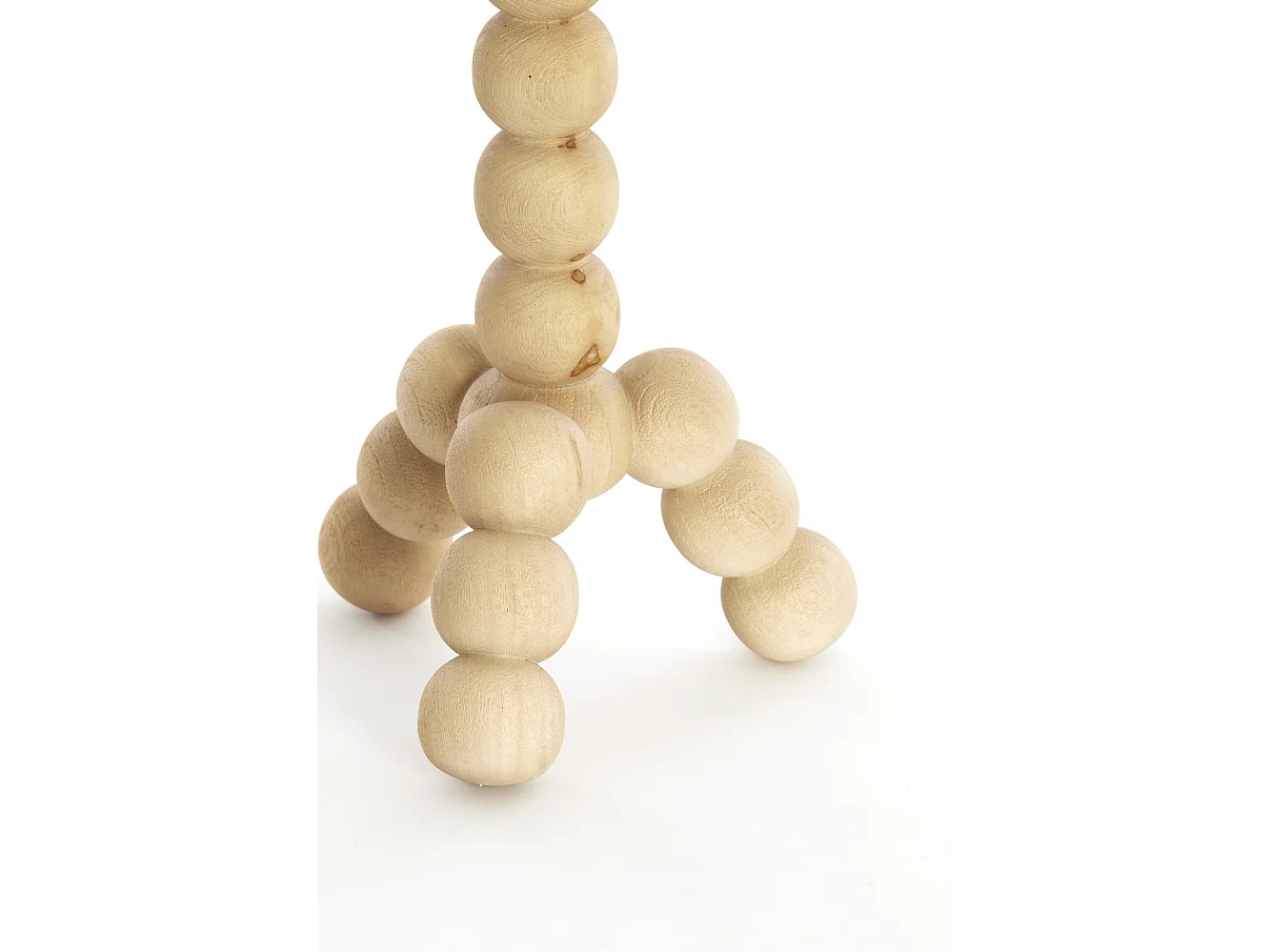 Beistelltisch VEGLIO - Ø35x54cm - Braun