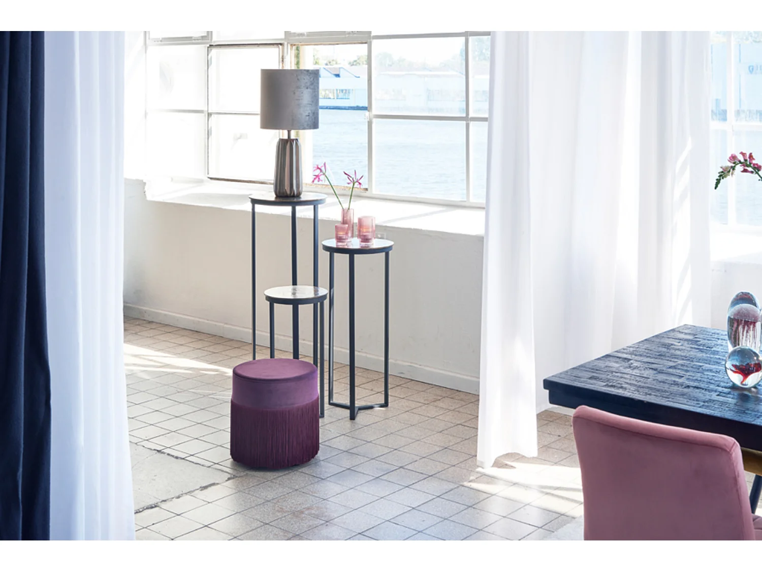 Colonne RETIRO - Ø40x101cm - Bronze