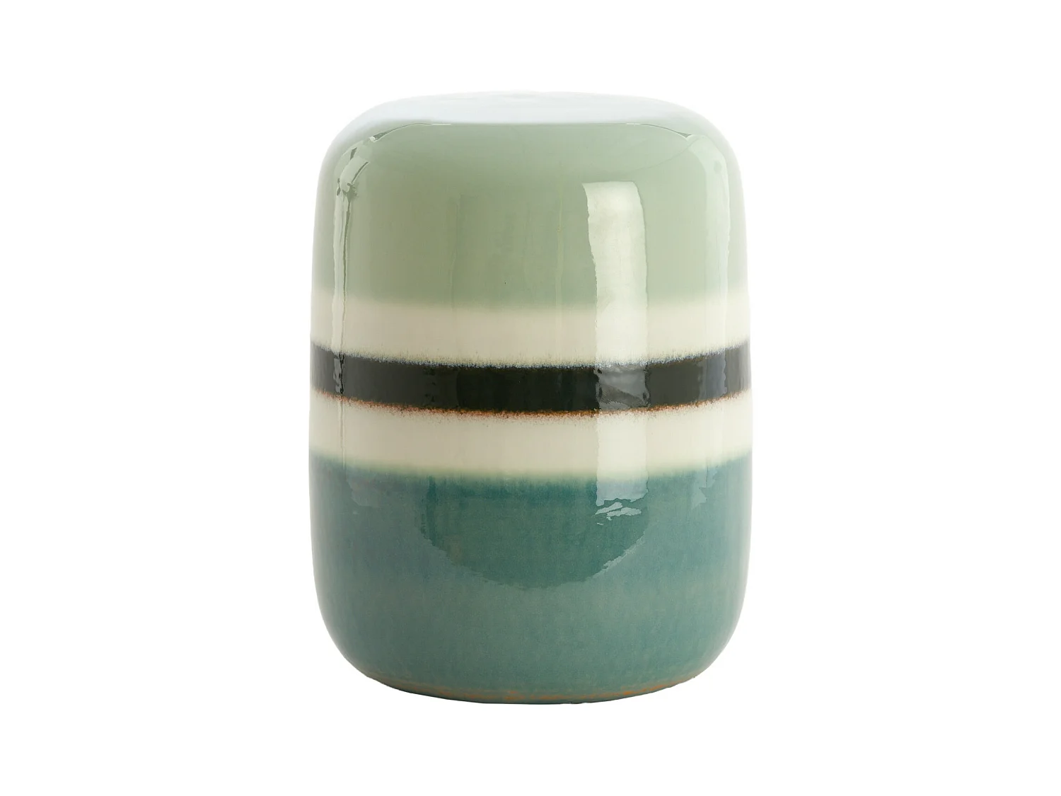 Table d'appoint FRANCA - Ø30,5x26cm - Vert