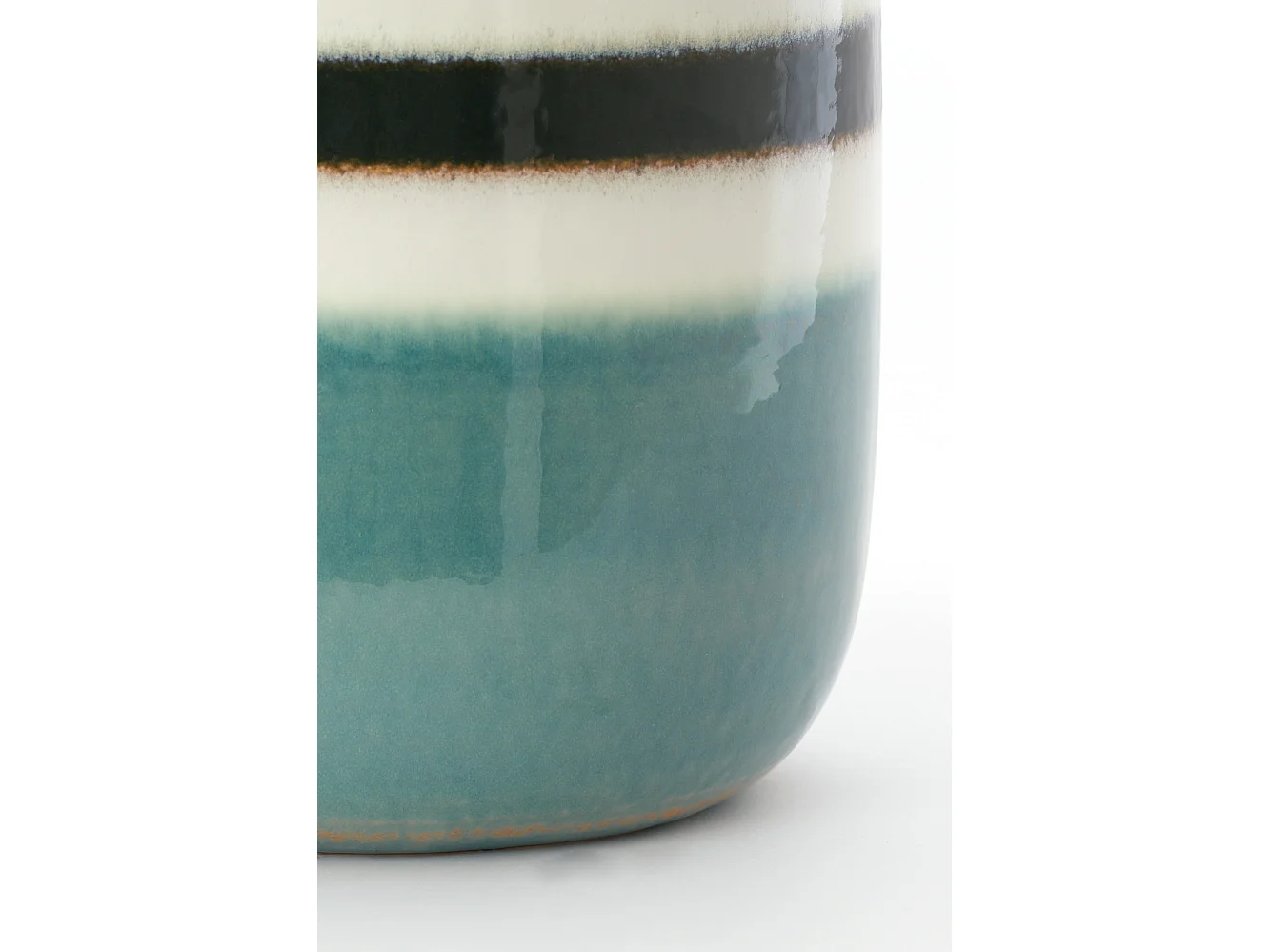 Table d'appoint FRANCA - Ø30,5x26cm - Vert