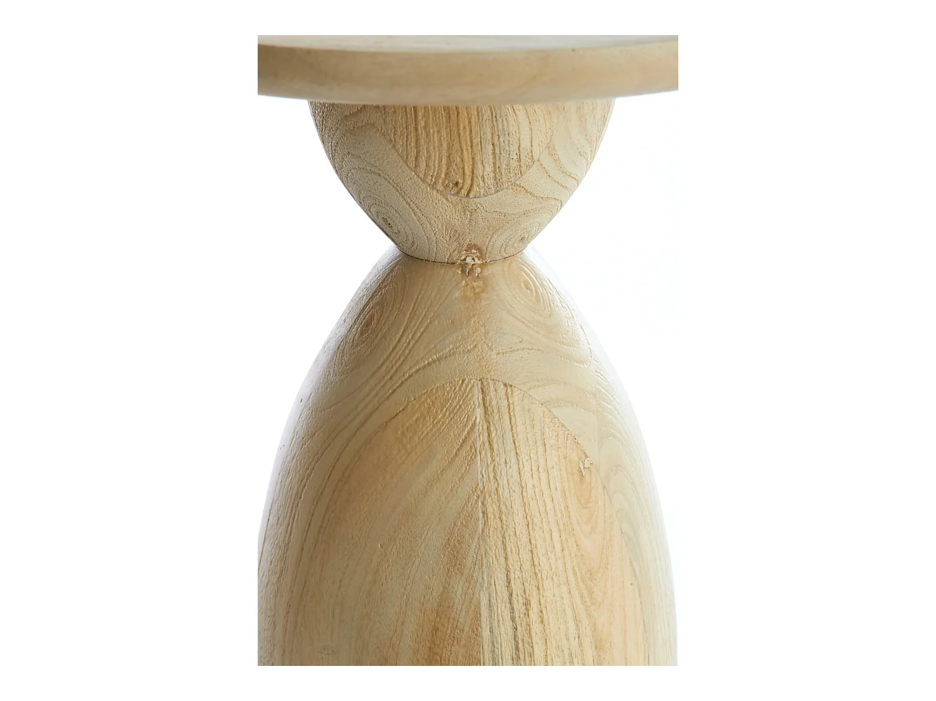 Bijzettafel TORIR - Ø40x50cm - Bruin