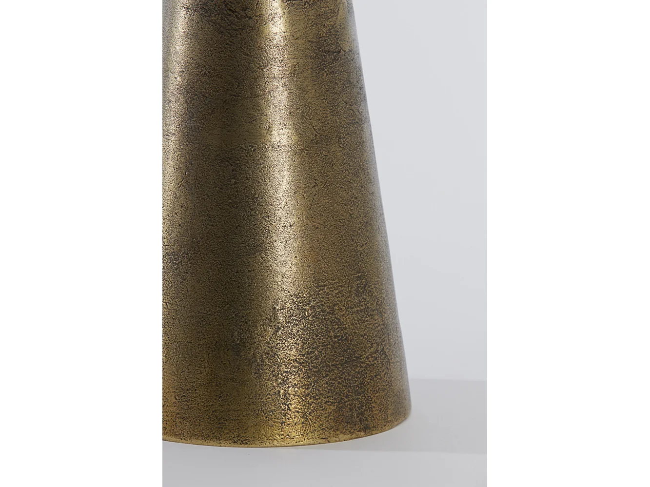 Table d'appoint YNEZ - Ø36x51cm - Marron