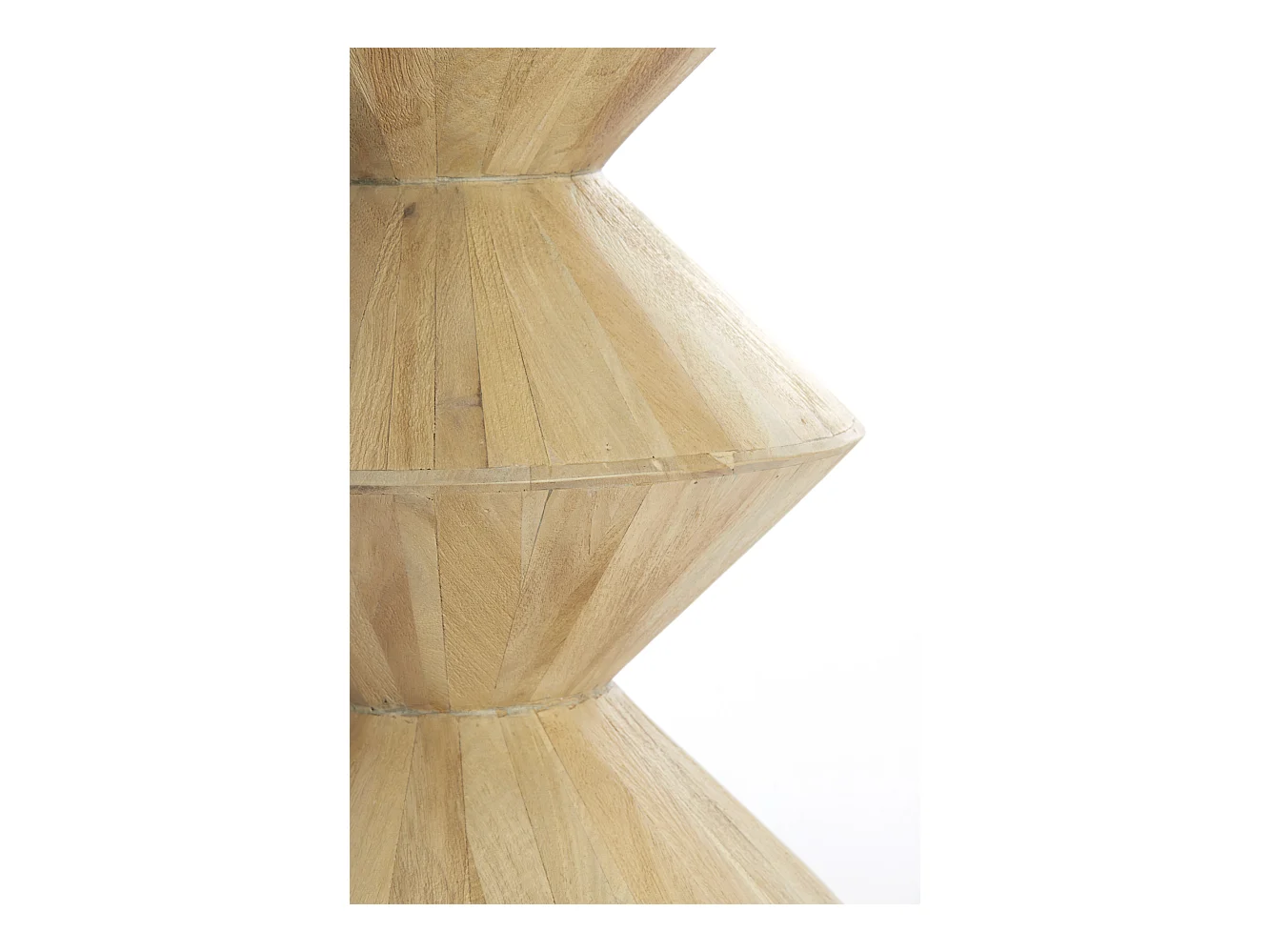 Table d'appoint LARUS - Ø40x50cm - Marron