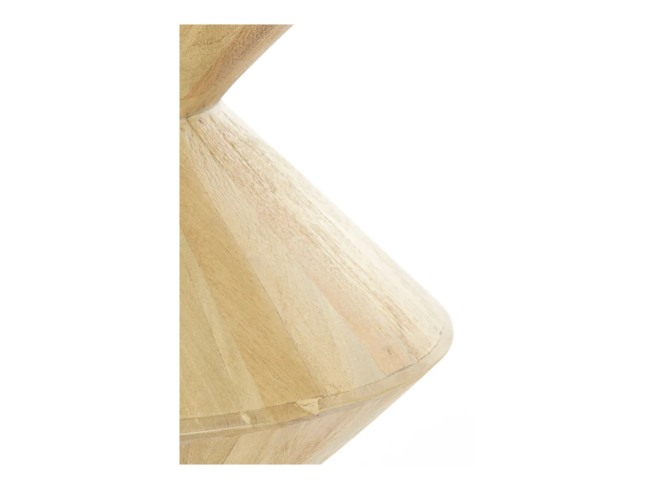 Table d'appoint LARUS - Ø40x50cm - Marron