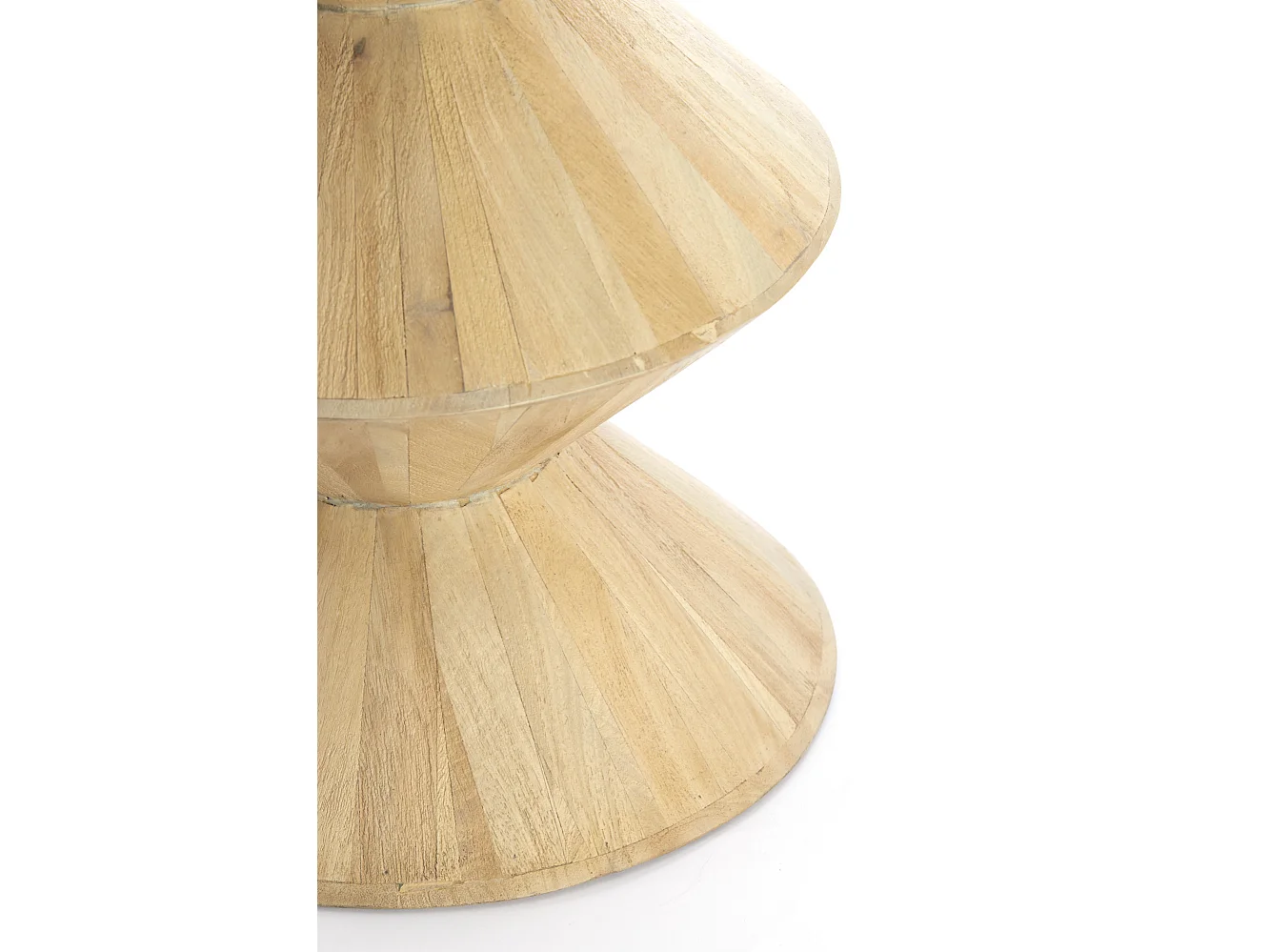 Bijzettafel LARUS - Ø40x50cm - Bruin