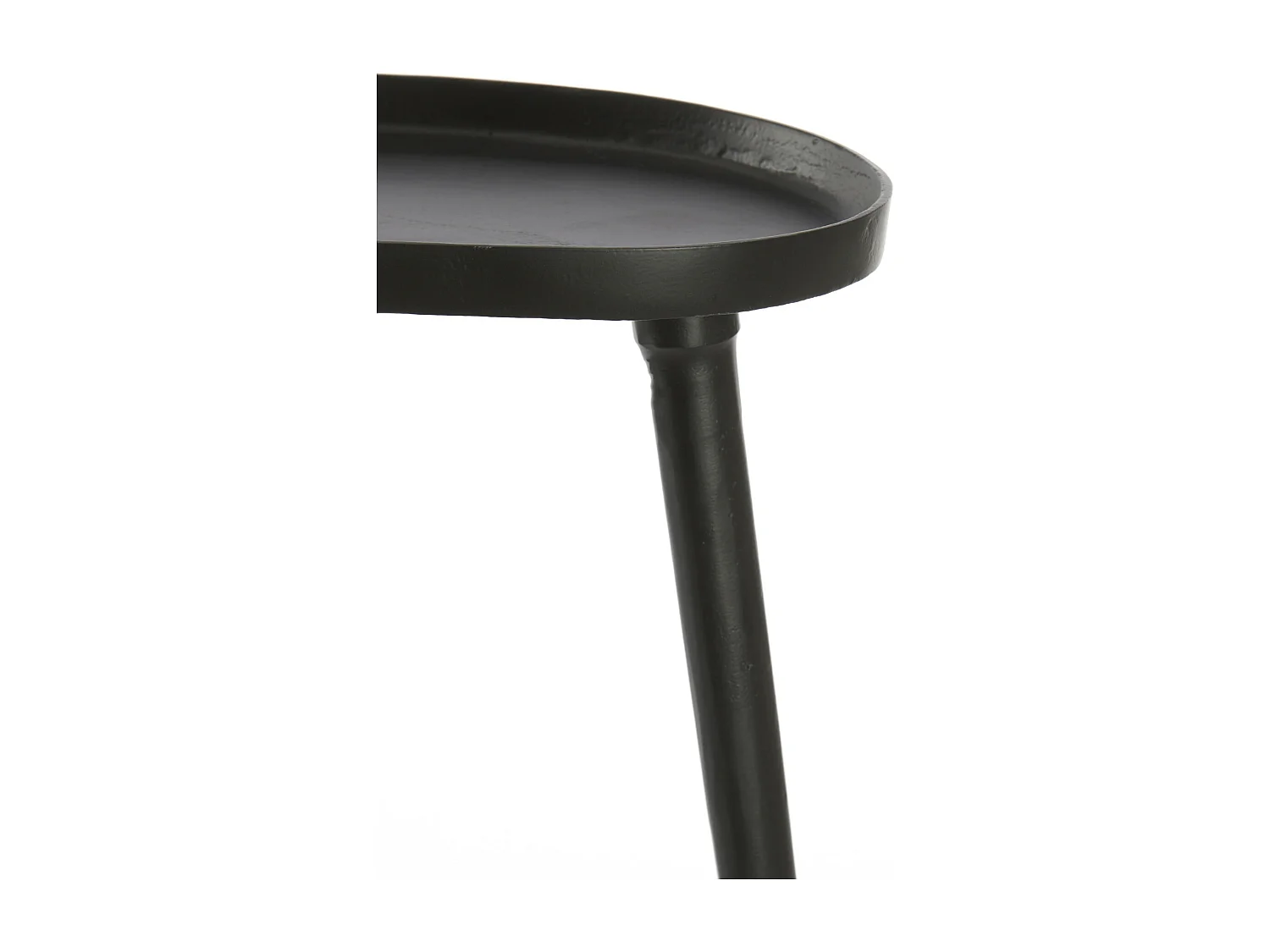 Table d'appoint LIENZ - 53x30x48cm - Noir